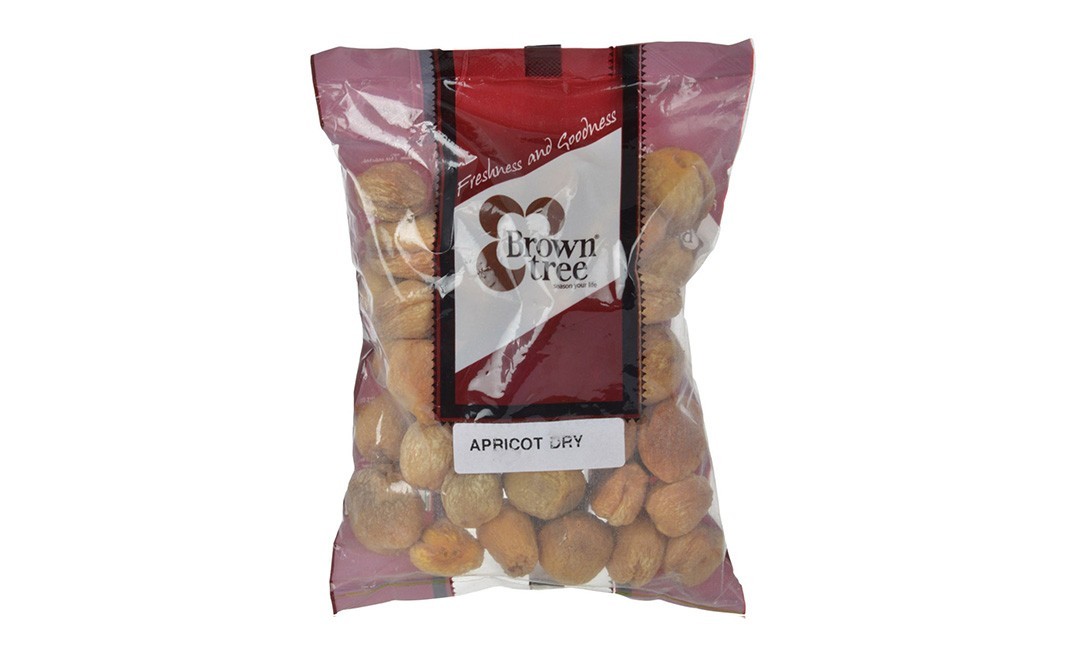 Brown Tree Apricot Dry    Pack  500 grams